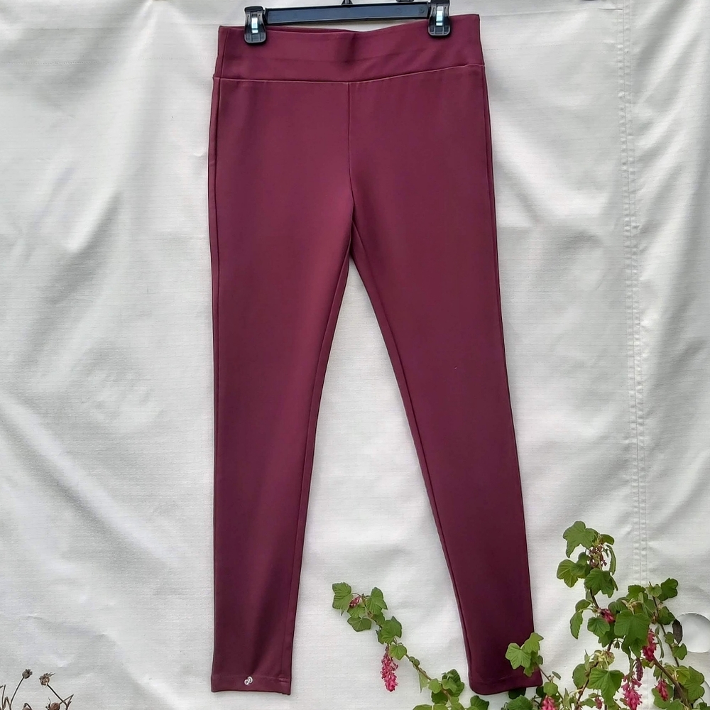 NEW TATTOO Burgundy Leggings